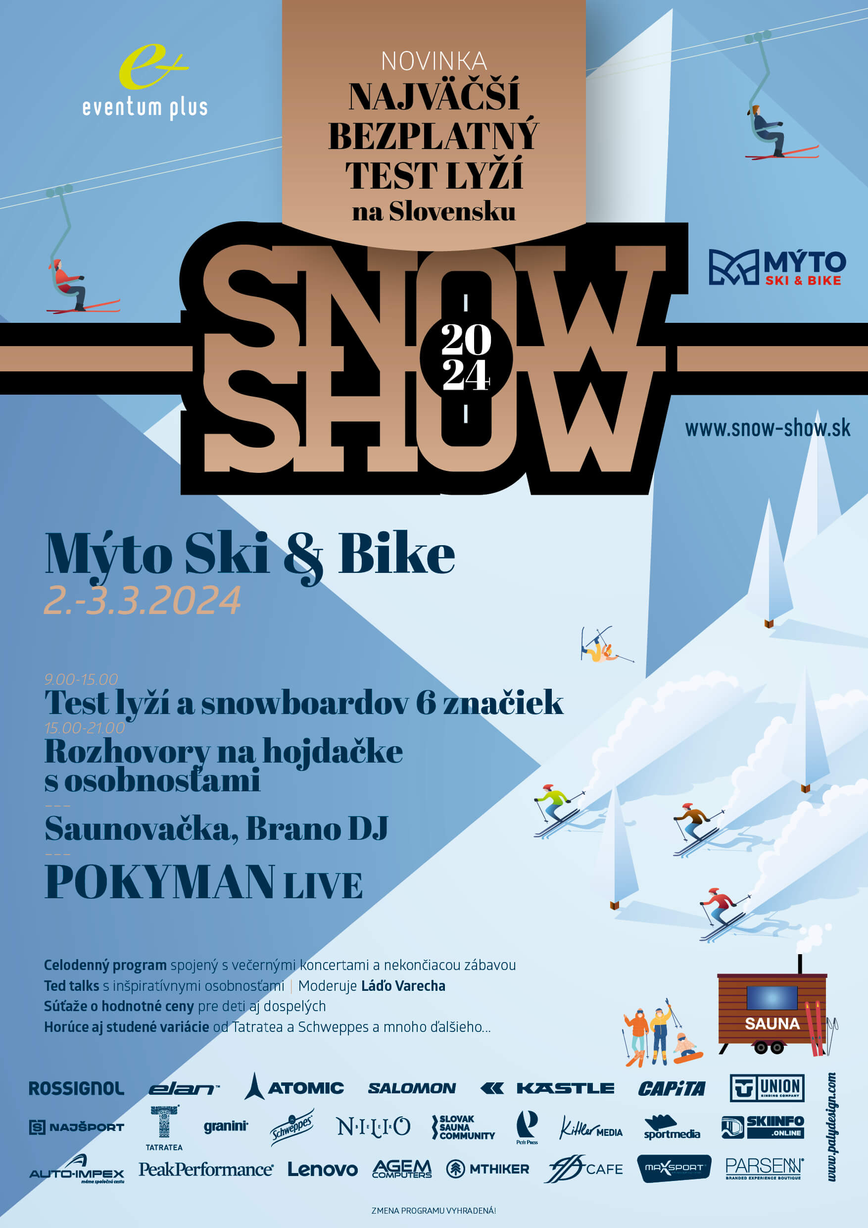 SNOW SHOW 2024 MÝTO SKI & BIKE PARK